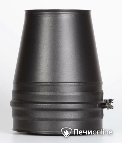 Комплектующие дымохода Schiedel Конус д250 PM25 (Черный) Permetr в Воронеже