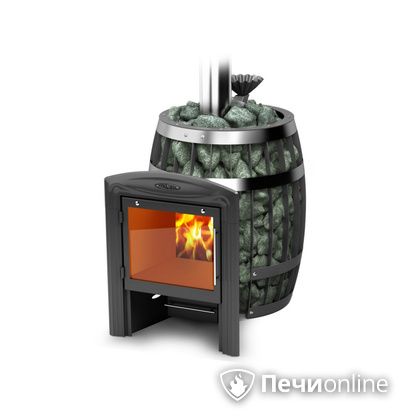 Дровяная банная печь TMF Саяны II Carbon Витра ЗК в Воронеже