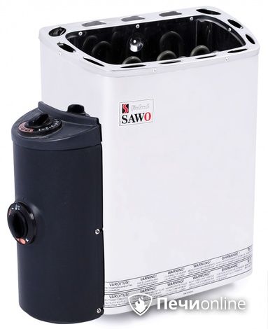 Электрокаменка для сауны Sawo Mini MN-30NB-Z со встроенным пультом управления в Воронеже