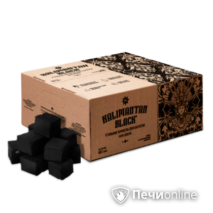 Kalimantan Black Кокосовый уголь для барбекю, 8кг в Воронеже